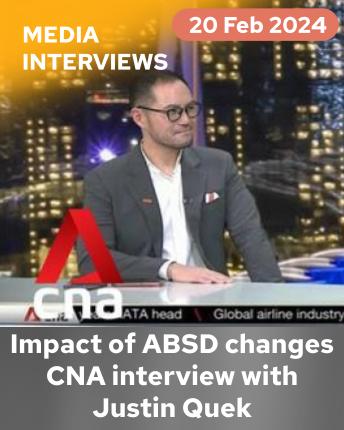 Impact of ABSD changes CNA interview with Justin Quek